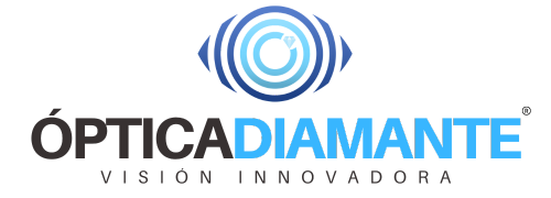 Logo optica diamante